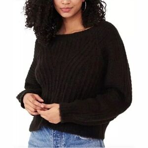 Free People Chunky Carter Pullover Sweater